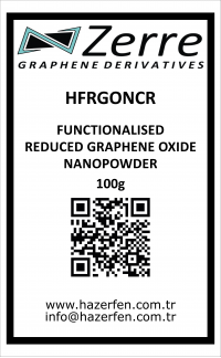 HFRGONCR - Fonksiyonel Kimyasal İndirgenmiş Grafen Oksit Nanotoz 100g