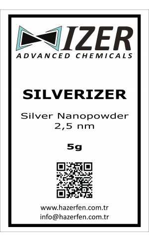 Silverizer - Gümüş Nanotoz 2,5nm 5g