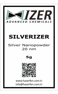 Silverizer - Gümüş Nanotoz 20nm 5g