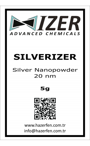 Silverizer - Gümüş Nanotoz 20nm 5g