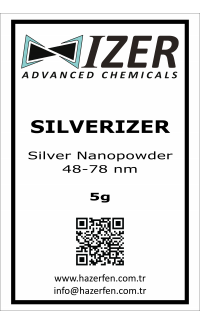 Silverizer - Gümüş Nanotoz 48-78nm 5g