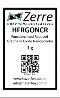 HFRGONCR - Fonksiyonel Kimyasal İndirgenmiş Grafen Oksit Nanotoz 1g