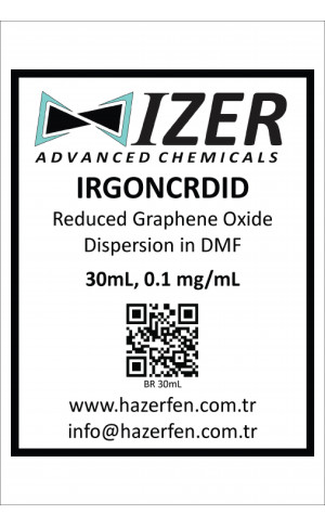 IRGONCRDID - DMF İçinde Kimyasal İndirgenmiş Grafen Oksit Dispersiyou 30mL 0.1mg/mL