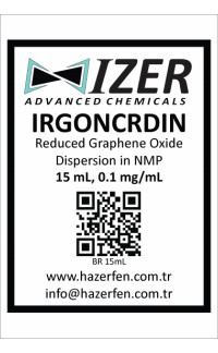 IRGONCRDIN - NMP İçinde Kimyasal İndirgenmiş Grafen Oksit Dispersiyou 15mL 0.1mg/mL