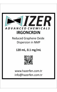 IRGONCRDIN - NMP İçinde Kimyasal İndirgenmiş Grafen Oksit Dispersiyou 120mL 0.1mg/mL