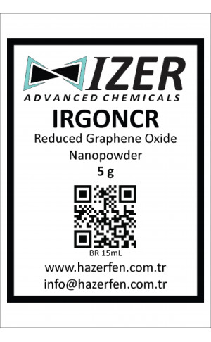 IRGONCR - Kimyasal İndirgenmiş Grafen Oksit Nanotoz 5g